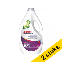 Aanbieding 2x Ariel Pofessional Vloeibaar Wasmiddel Color 2.7 liter (60 wasbeurten)
