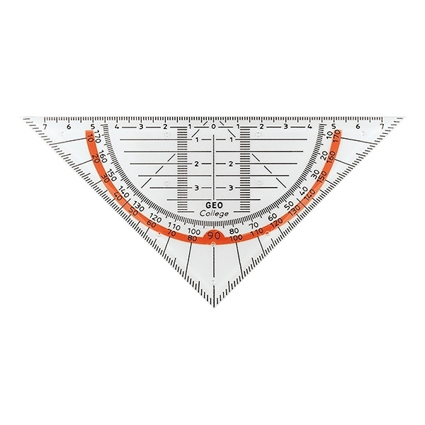 Aristo GeoCollege geodriehoek (16 cm) AR-23001 206717 - 1