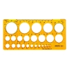 Aristo cirkelsjabloon 1 - 36 mm 25 cirkels AR-5031 206842