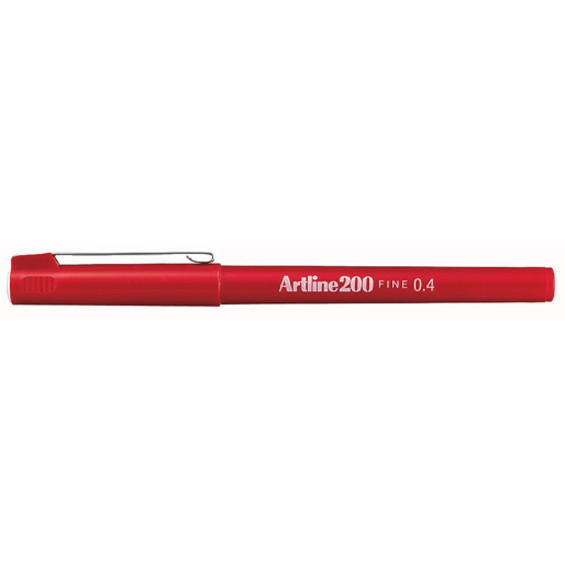 Artline 200 fineliner rood 238524 Artline 200 fineliner rood 238524 - 1