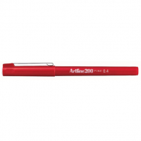 Artline 200 fineliner rood 238524 Artline 200 fineliner rood 238524