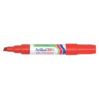 Artline 30 permanent marker rood (2 - 5 mm beitel) 238907