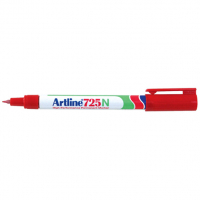 Artline 725 permanent marker rood (0,4 mm rond) 238914