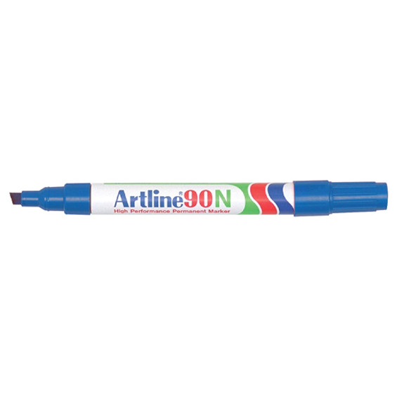 Artline 90 permanent marker blauw (2 - 5 mm beitel) 238756 - 1