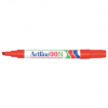 Artline 90 permanent marker rood (2 - 5 mm beitel)