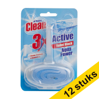 Aanbieding: 12x At Home Clean toiletblok Aqua (40 gram) 404155