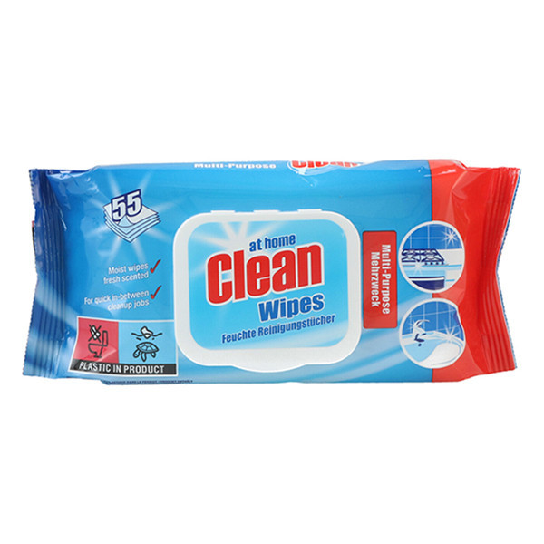 At Home Clean Multi-Cleaning schoonmaakdoekjes (55 stuks)  SAT00044 - 1