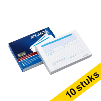 Aanbieding: 10x Atlanta bonboekje met carbon (2 x 100 vel)