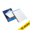 Aanbieding: 10x Atlanta doorschrijfkasboek met vier geldkolommen (2 x 50 vel) 203107 - 1