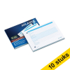 Aanbieding: 10x Atlanta doorschrijfkwitantieboekje A6 (2 x 50 vel) 203108 - 1