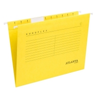 Atlanta Euroflex verticale hangmap A4 - 330 mm met V-bodem geel (25 stuks) 2652742400 203013