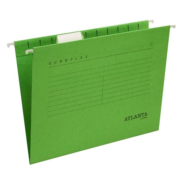 Atlanta Euroflex verticale hangmap A4 - 330 mm met V-bodem groen (25 stuks) 203014 - 1