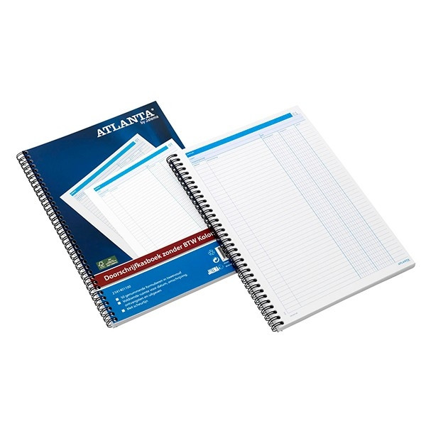 Atlanta doorschrijfkasboek met twee geldkolommen (2 x 50 vel) 2541401100 203024 - 1