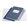 Atlanta notitieboek 165 x 210 mm gelinieerd 80 vel blauw 203072 - 1