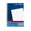 Atlanta notitieboek A6 gelinieerd met spiraal 50 vel 2206012600 203046