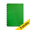 Aanbieding: 5x Atoma Trendy gelinieerd schrift A4 groen 72 vel 405309 - 1
