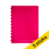Aanbieding: 5x Atoma Trendy gelinieerd schrift A4 roze 72 vel 405311 - 1
