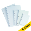 Aanbieding: 6x Atoma ringbandpapier A4 geruit 4 x 8 mm  120 vel (11-rings met T-vorm) 405362 - 1