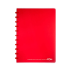 Atoma Trendy gelinieerd schrift A4 rood 72 vel