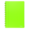 Atoma Trendy geruit schrift A4 transparant groen 72 vel (4 x 8 mm)