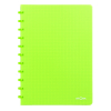 Atoma Trendy geruit schrift A4 transparant groen 72 vel (5 mm)