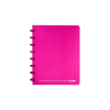 Atoma Trendy geruit schrift A5 roze 72 vel (4 x 8 mm)