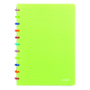 Atoma Tutti Frutti geruit schrift A4 transparant groen 72 vel (4 x 8 mm) 4537403 405280