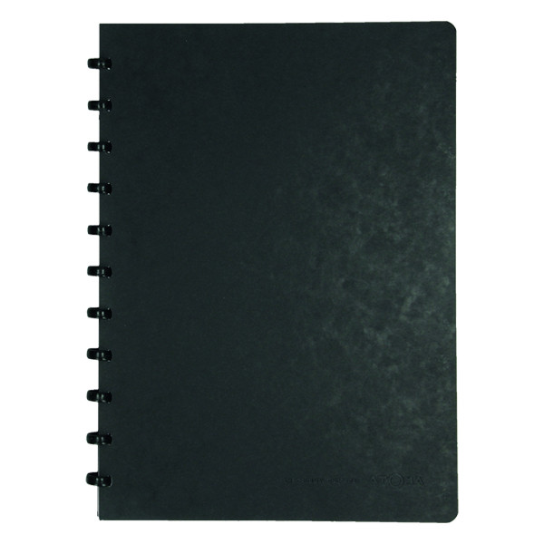 Atoma meetingbook A4 gelinieerd zwart 63 vel 42022 405252 - 1