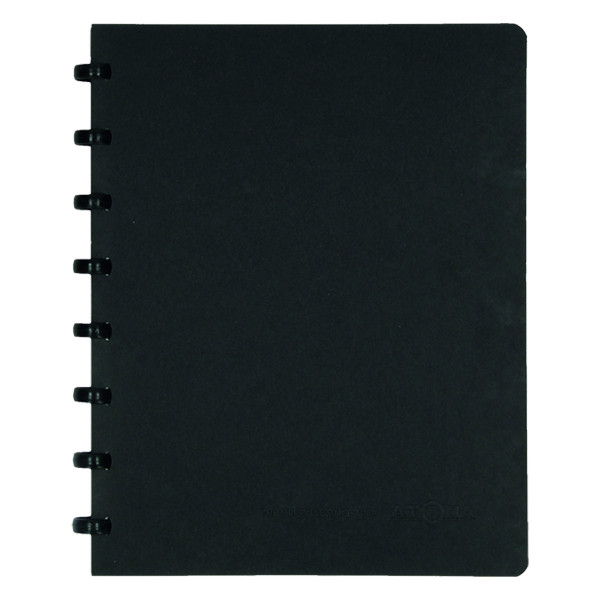 Atoma meetingbook A5 gelinieerd zwart 63 vel 42008 405251 - 1