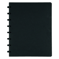 Atoma meetingbook A5 gelinieerd zwart 63 vel 42008 405251