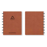 Aurora Adoc Business gelinieerd schrift A5 bruin 72 vel 3011.301 330026