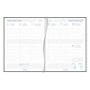 Aurora Business Florence weekagenda met halfuurindeling 2026 bordeaux (1 week per 2 pagina's) 6-talig 330173 - 2