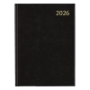 Aurora Concerto Florence groepspraktijkagenda met kwartierindeling 2026 zwart (1 dag per 2 pagina's) 6-talig 330170 - 1