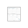 Aurora Novoplan Florence weekagenda met uurindeling 2027 zwart (1 week per 2 pagina's) 6-talig 440130 - 2