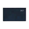 Aurora Novoplan Perl Luna weekagenda met uurindeling 2027 blauw (1 week per 2 pagina's) 6-talig 440154 - 1