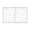 Aurora Plan-A-Week Florence weekagenda met kwartierindeling 2027 blauw (1 week per 2 pagina's) 7-talig 440131 - 2