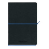 Aurora Tesoro notitieboek A5 gelinieerd 96 vel zwart/blauw