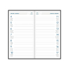 Aurora Timeplan Seta weekagenda 2027 zwart (1 week per pagina) 4-talig 440166 - 2