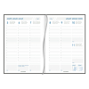 Aurora Universe Florence weekagenda met uurindeling 2026 blauw (1 week per 2 pagina's) 6-talig 330142 - 2