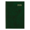 Aurora Universe Florence weekagenda met uurindeling 2026 groen (1 week per 2 pagina's) 6-talig 330144 - 1