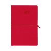 Aurora Universe Tesoro weekagenda met uurindeling 2027 rood (1 week per 2 pagina's) 6-talig 440128 - 1