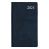 Aurora Visuplan Luna weekagenda met uurindeling 2026 blauw (1 week per 2 pagina's) 6-talig 330158 - 1