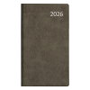 Aurora Visuplan Perl Luna weekagenda met uurindeling 2026 zwart (1 week per 2 pagina's) 6-talig 330160 - 1