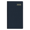 Aurora Visuplan Perl Seta weekagenda met uurindeling 2026 blauw (1 week per 2 pagina's) 6-talig 330163 - 1
