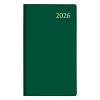 Aurora Visuplan Seta weekagenda met uurindeling 2026 groen (1 week per 2 pagina's) 6-talig 330123 - 1