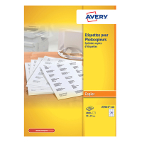 Avery 23521-200 kopieeretiketten A4 70 x 37 mm wit (4.800 etiketten) 23521-200 L235212 212138