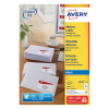 Avery J8162-100 adresetiketten A4 99,1 x 33,9 mm wit (1.600 etiketten) 212296 - 1