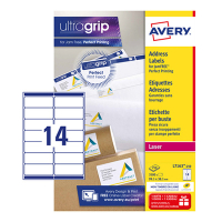 Avery L7163-250 adresetiketten A4 99,1 x 38,1 mm wit (3.500 etiketten) L7163-250 212300