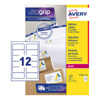Avery L7164-100 adresetiketten A4 63,5 x 72mm wit (1.200 etiketten) L7164-100 212312