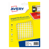 Avery PET08J markeringspunten Ø 8 mm geel (2.940 etiketten)